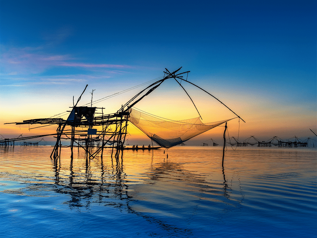 Chinese net view places to visit in Alleppey