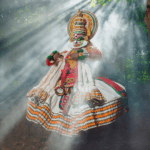 Kathakali, the famous kerala culture form.